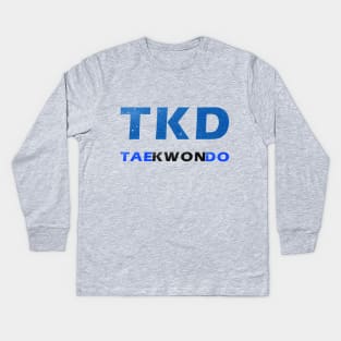 Taekwondo Kids Long Sleeve T-Shirt